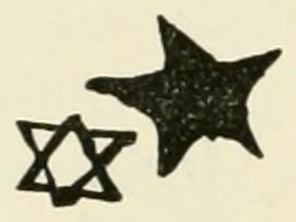 The A mullet and double triangle mark of Doccia, as engraved in Chaffers 1891