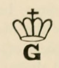 A Leeds Pottery mark as engraved in Chaffers 1891