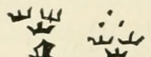 The Crowns, further variants mark of Marieberg, as engraved in Chaffers 1891