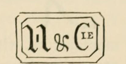 A Sarreguemines mark as engraved in Chaffers 1891